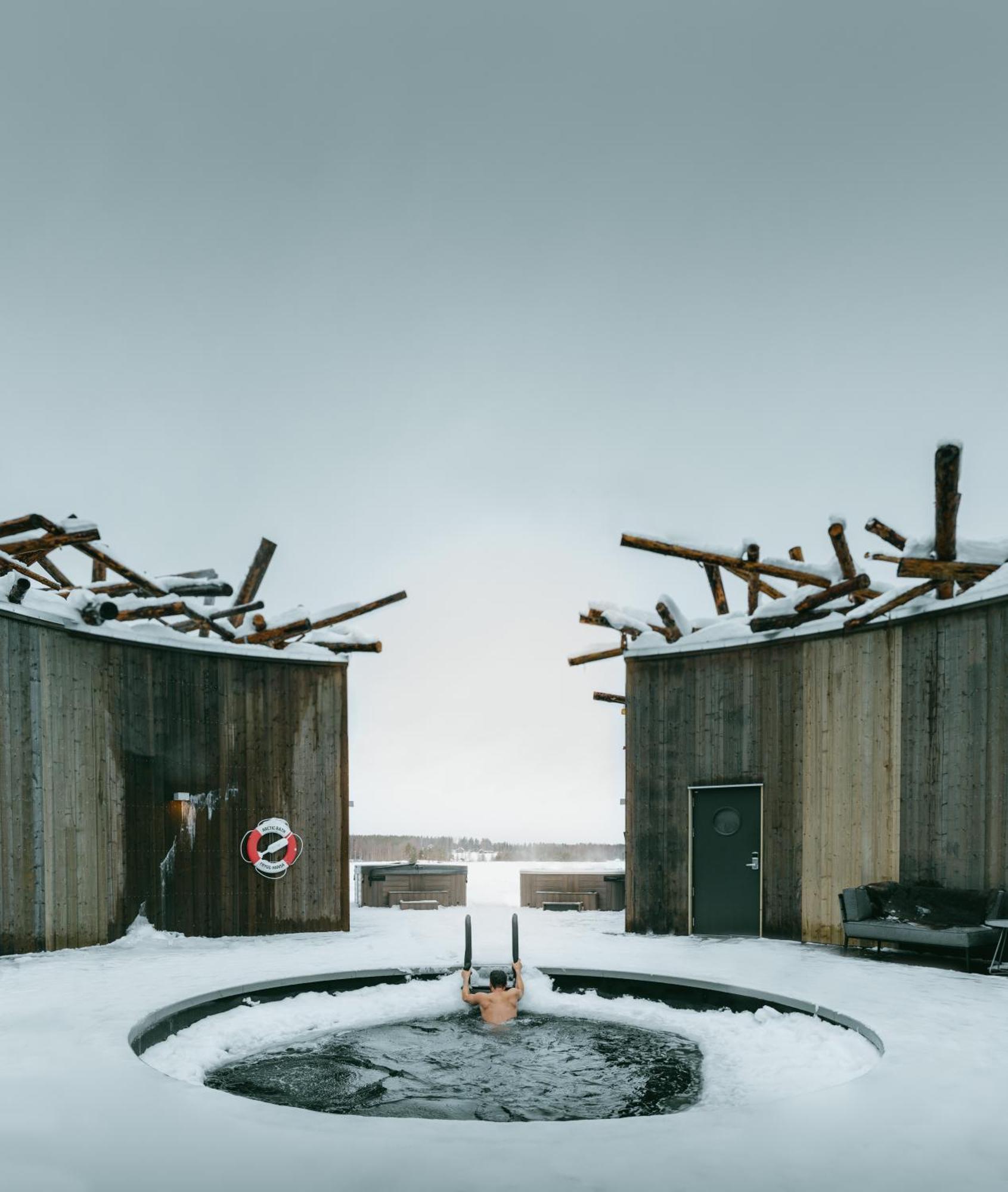 Arctic Bath Hotel Harads Buitenkant foto