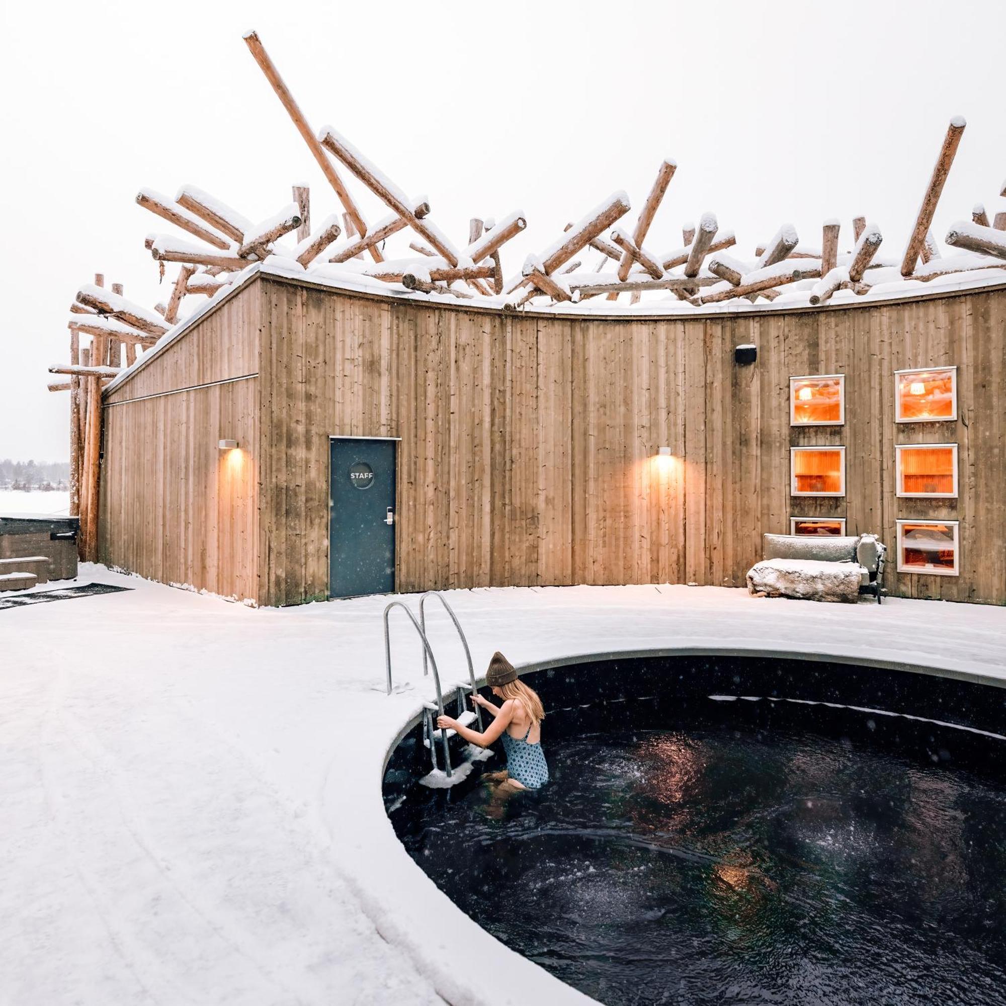 Arctic Bath Hotel Harads Buitenkant foto